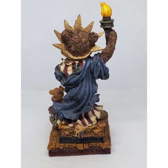 Boyds Bears & Friends The Bearstone Collection – Ms. Liberty Figurine - Picture 6 of 12